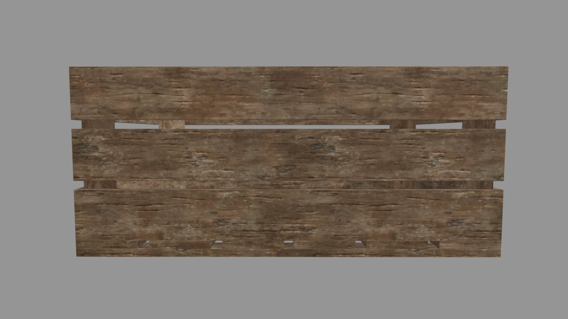 Fruit Box 01 3D Model