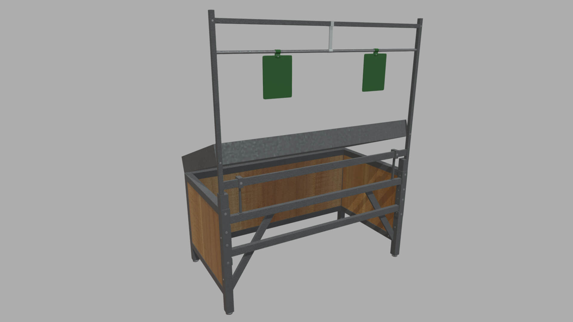 Fruit Stand 01 3D Model