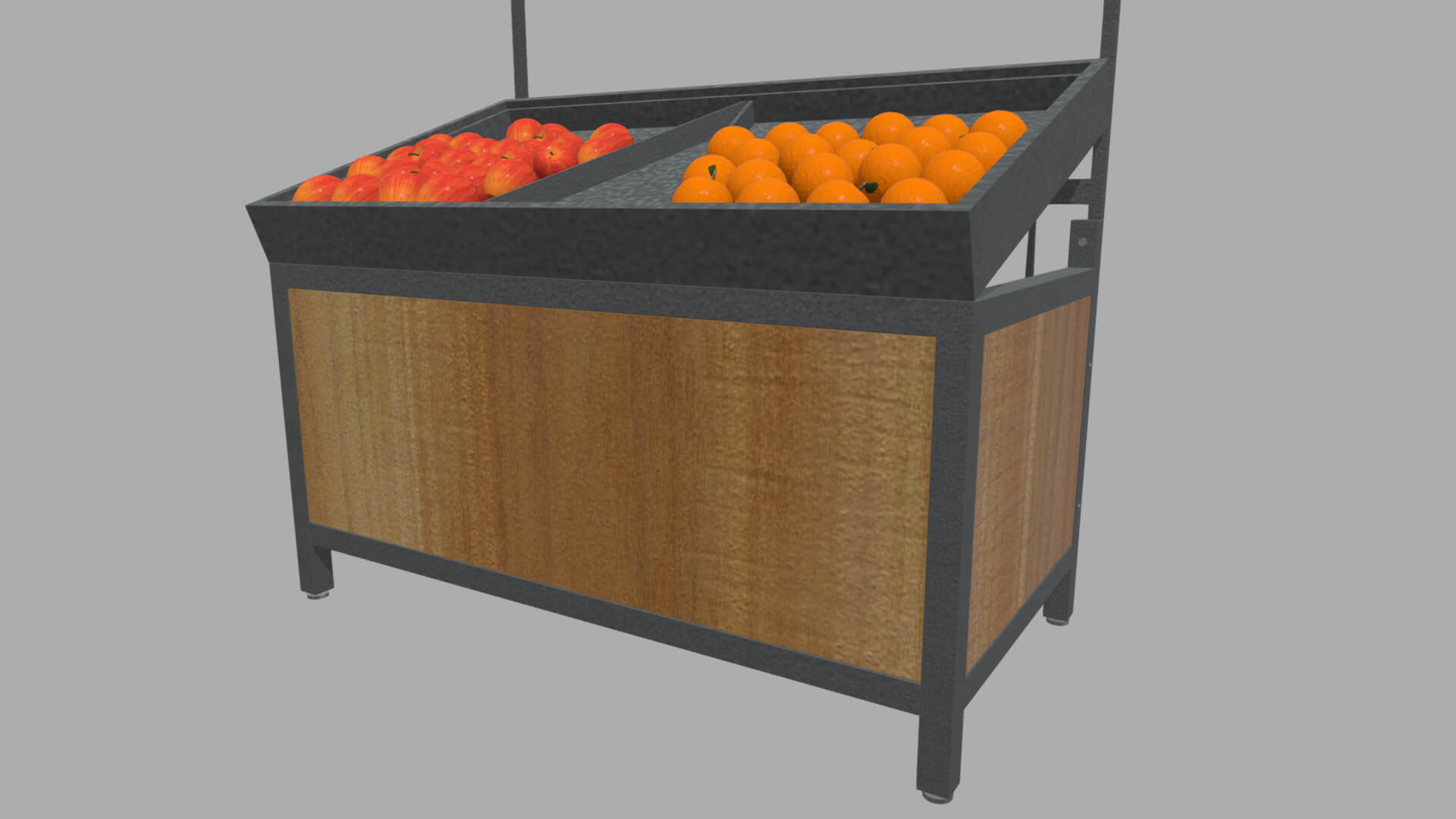 Fruit Stand 01 3D Model