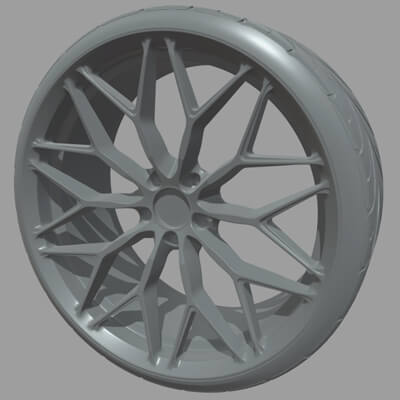 Wheel 05 Car