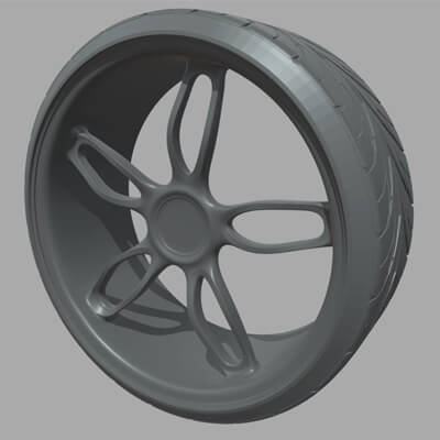 Wheel 06 Car