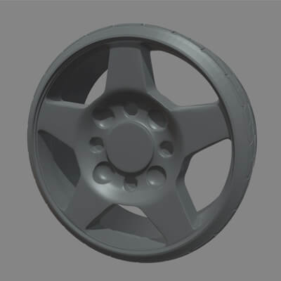 Wheel 07 Car