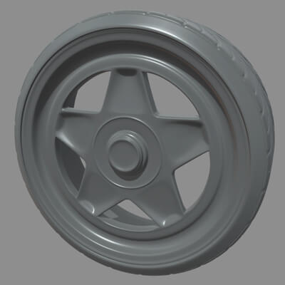 Wheel 08 Car