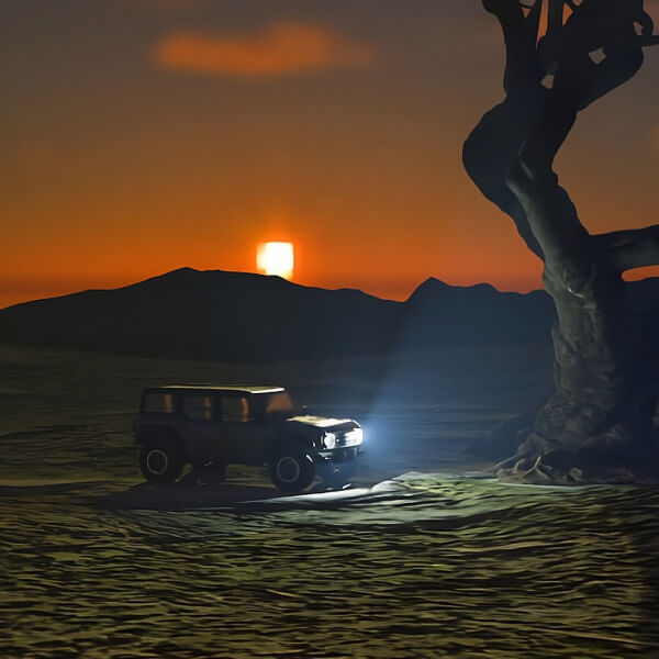 Sunset Road Trip