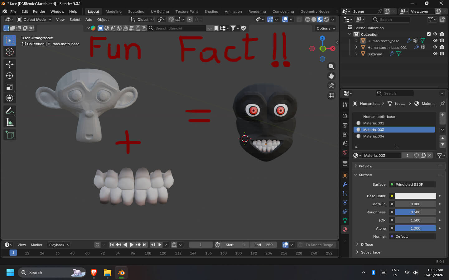 The Last Face I Saw 3D Render, Digital Artwork by VipRealm