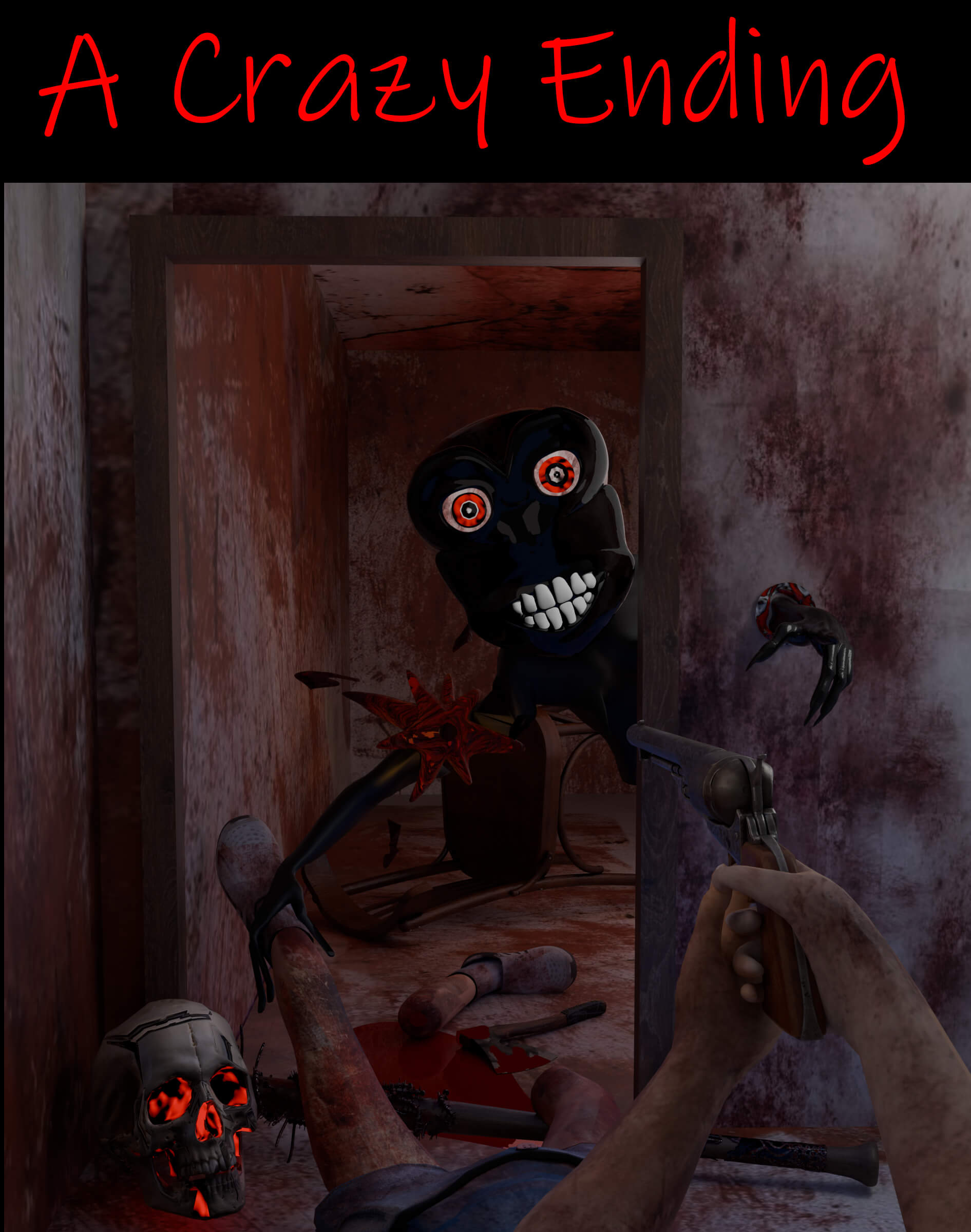The Last Face I Saw 3D Render, Digital Artwork by VipRealm