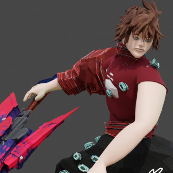 Crimson Tech Blade Meister Sogo Jenso