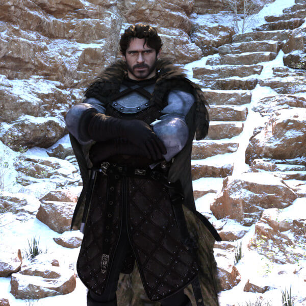 Young Wolf in the North