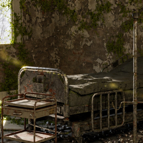 Post Apocalyptic Hospital Assets Pack