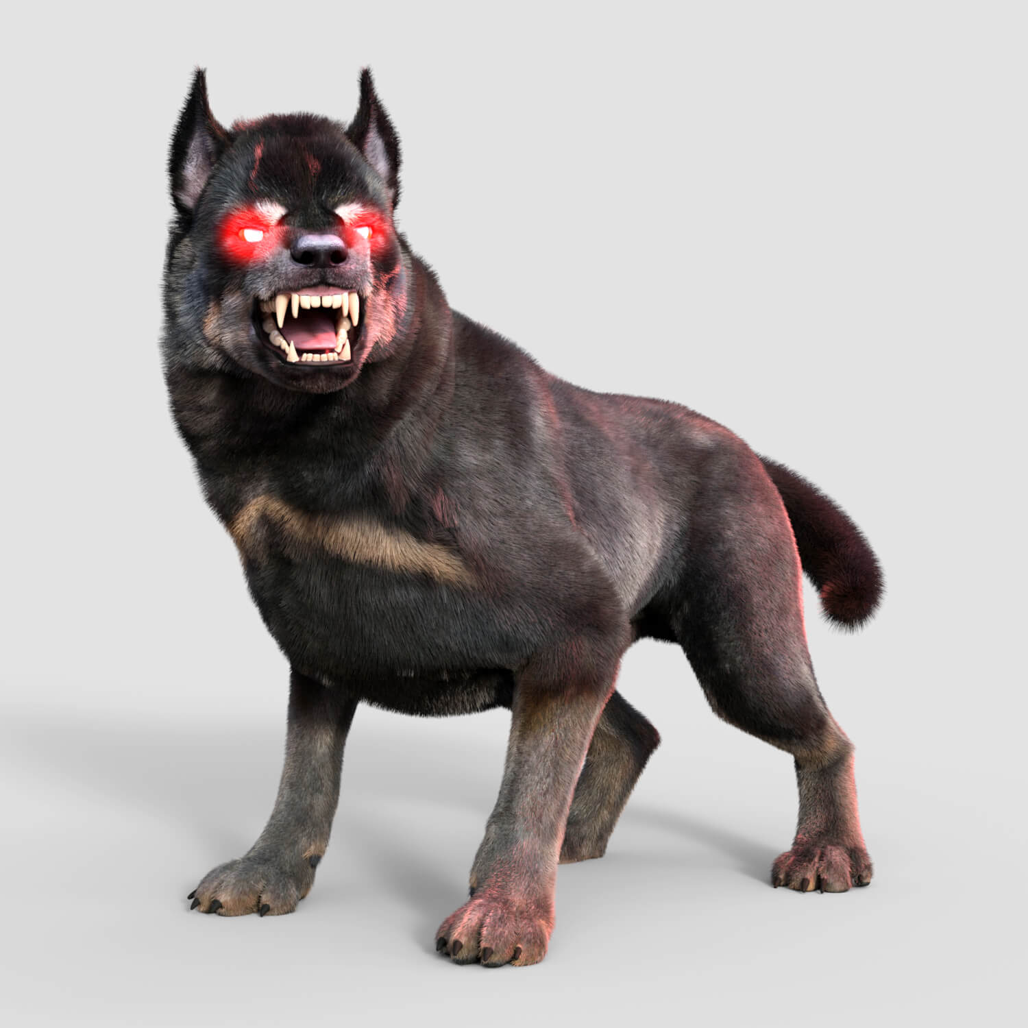 Hell Dog for Vyu Hyena Spotted Daz Content