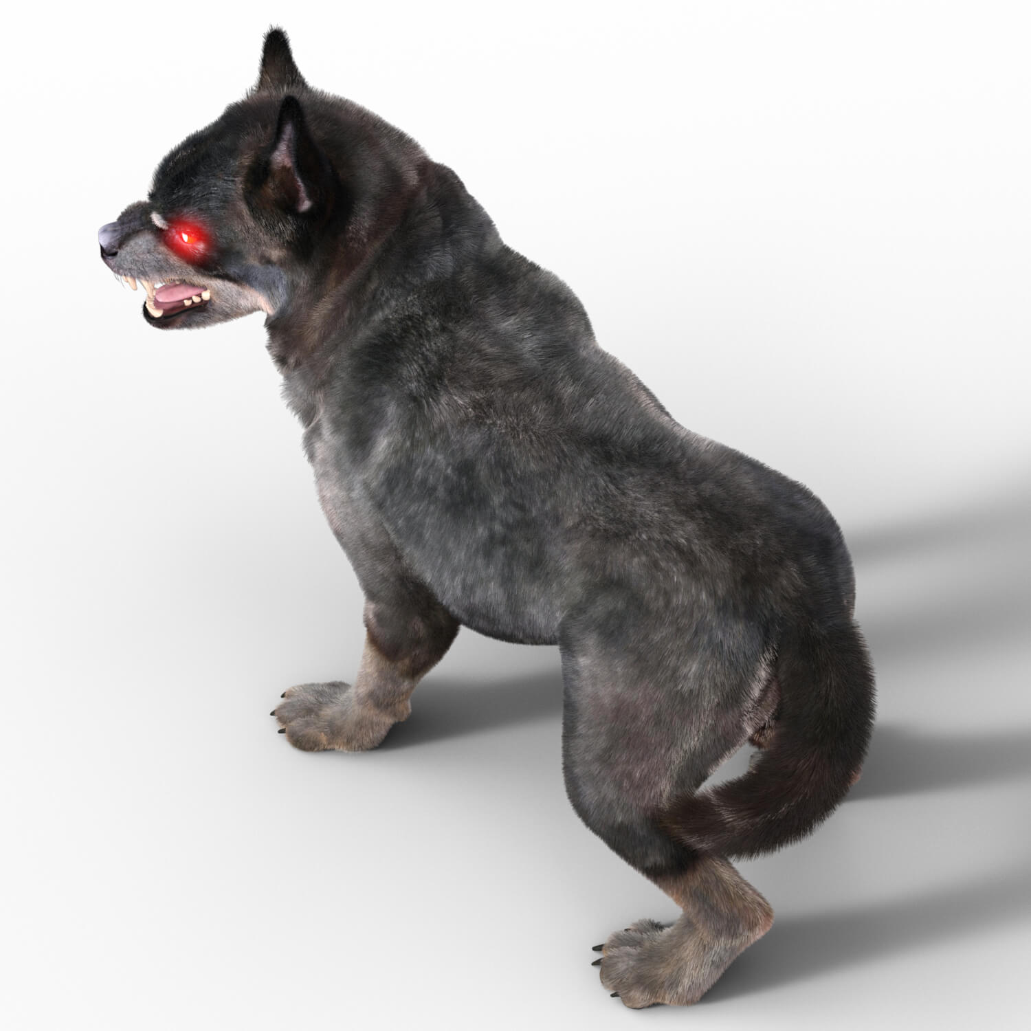 Hell Dog for Vyu Hyena Spotted Daz Content
