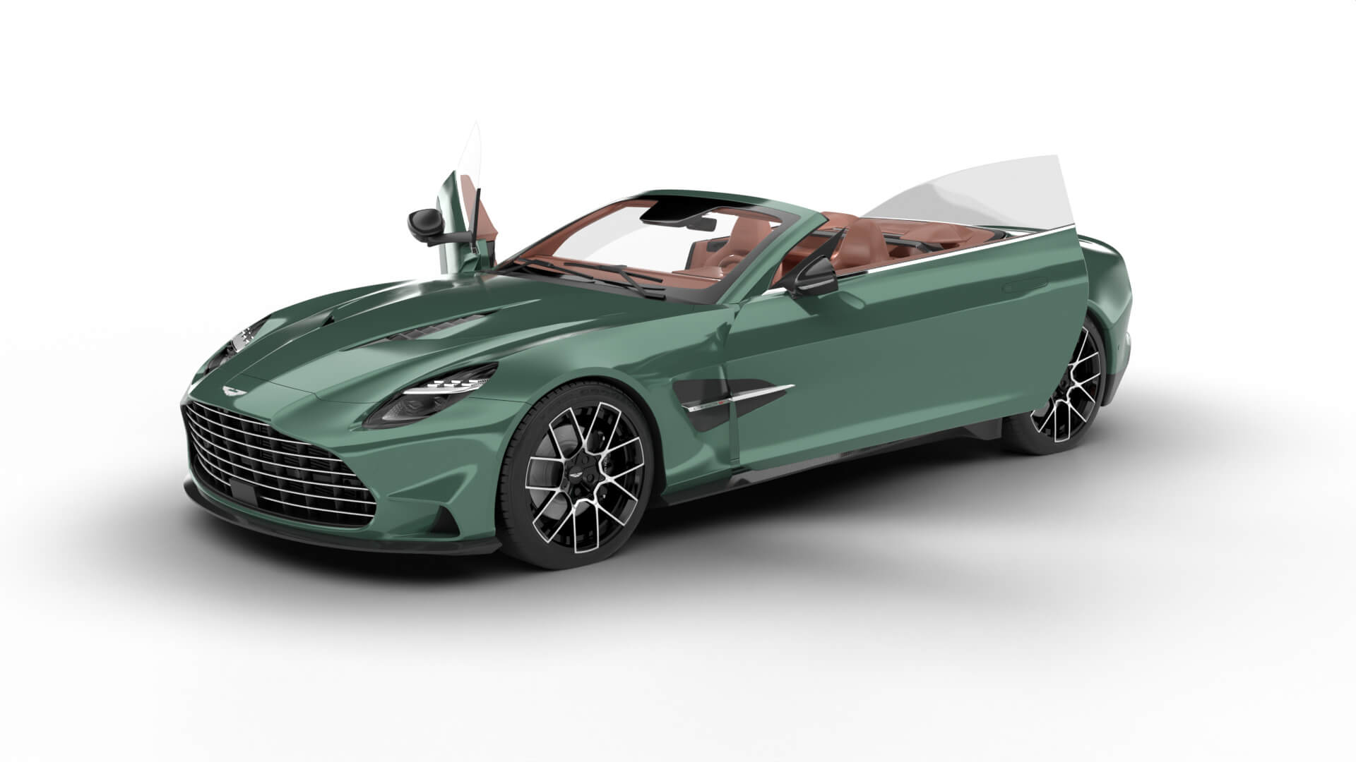 Aston Martin Vanquish Volante 2026 HQ 3D Model