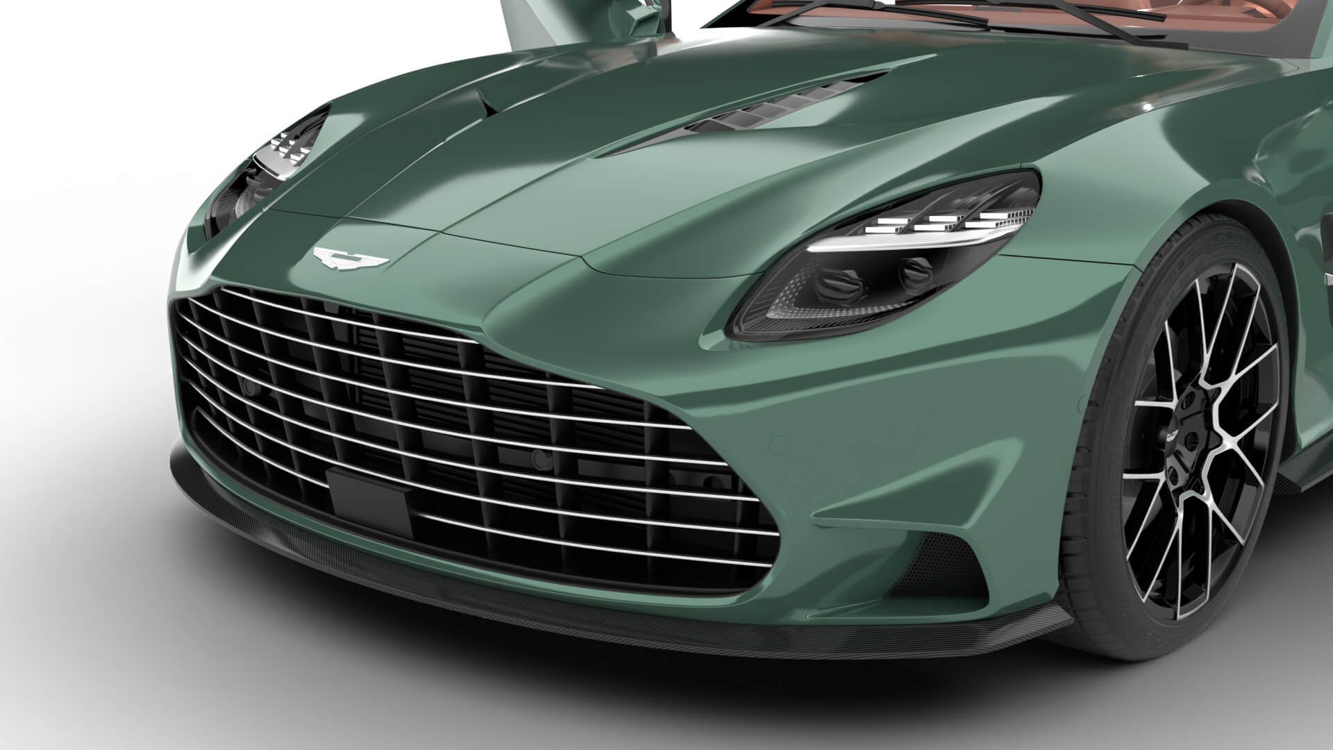 Aston Martin Vanquish Volante 2026 HQ 3D Model