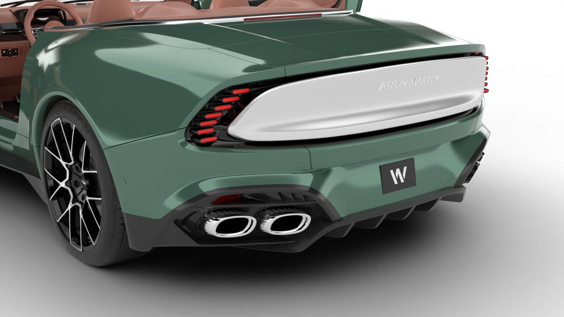 Aston Martin Vanquish Volante 2026 HQ 3D Model
