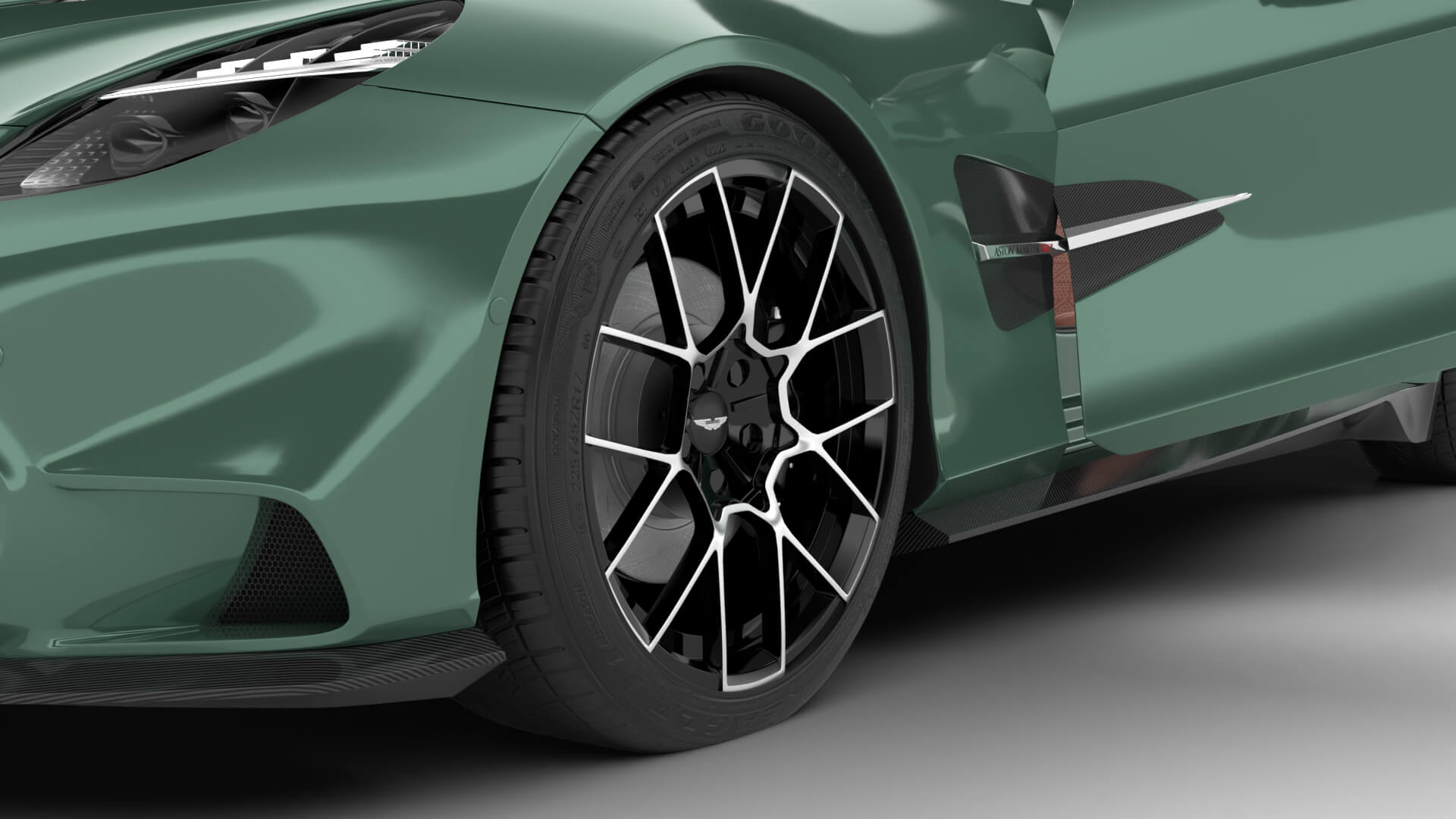 Aston Martin Vanquish Volante 2026 HQ 3D Model