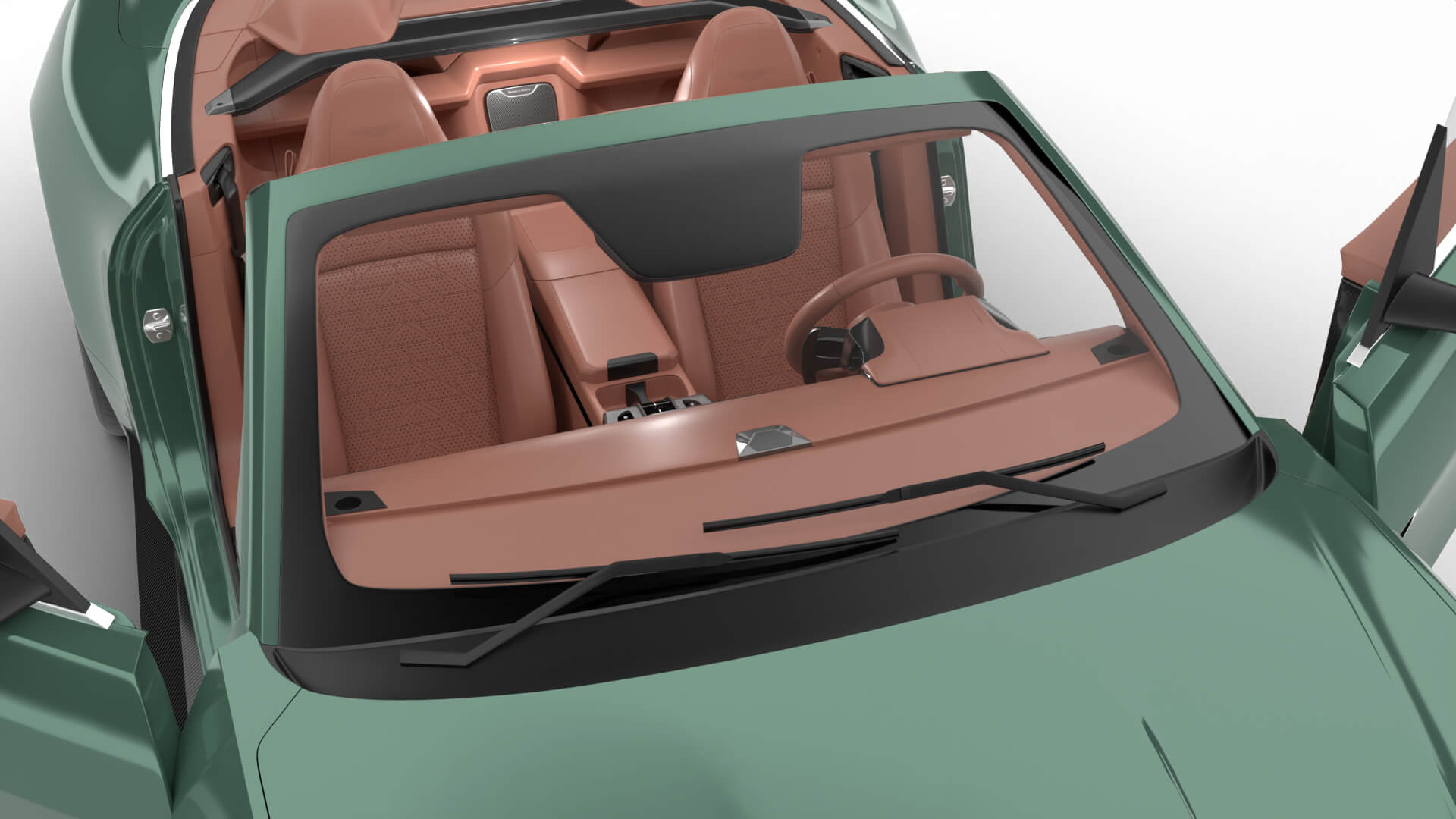 Aston Martin Vanquish Volante 2026 HQ 3D Model