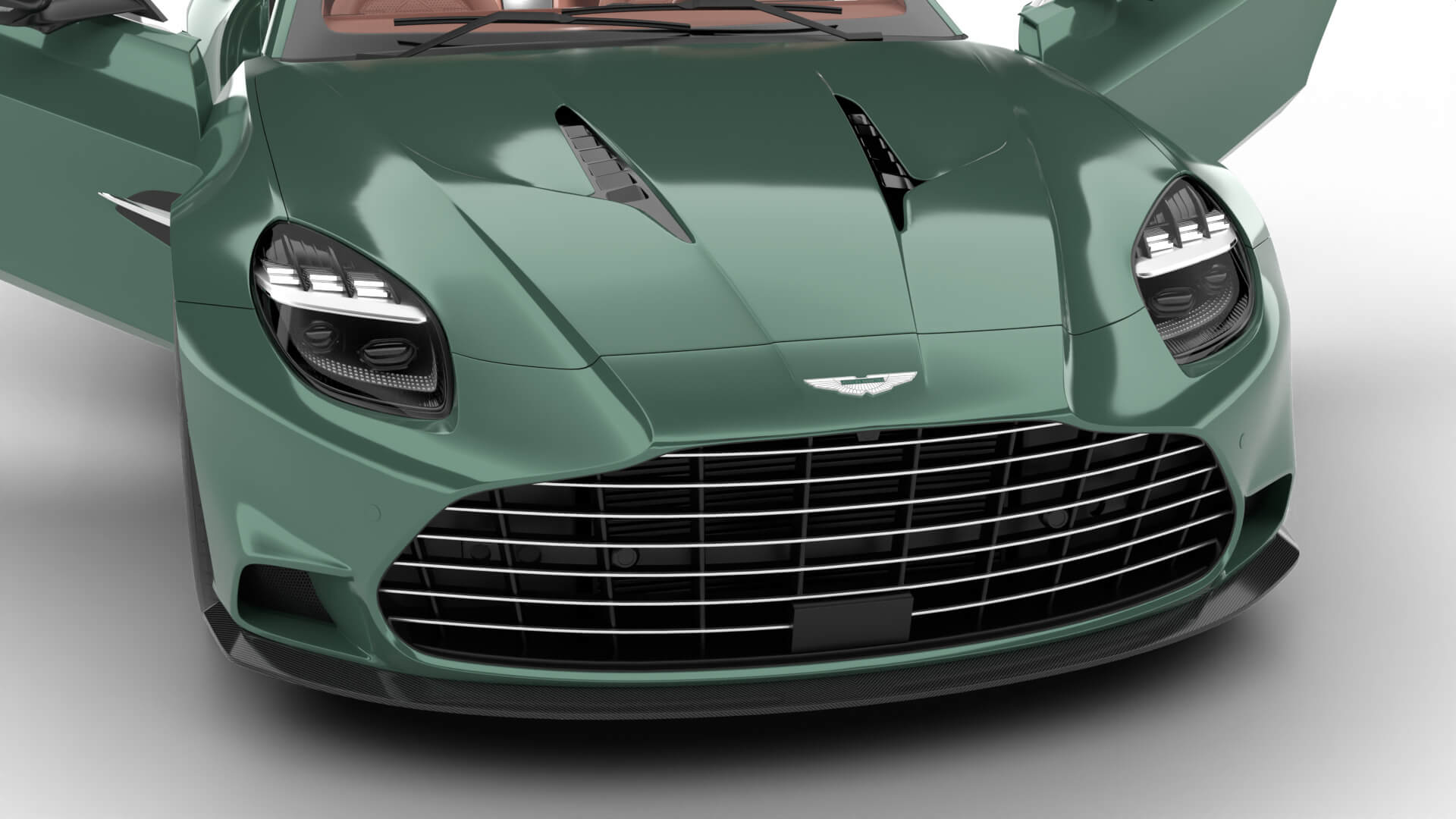 Aston Martin Vanquish Volante 2026 HQ 3D Model