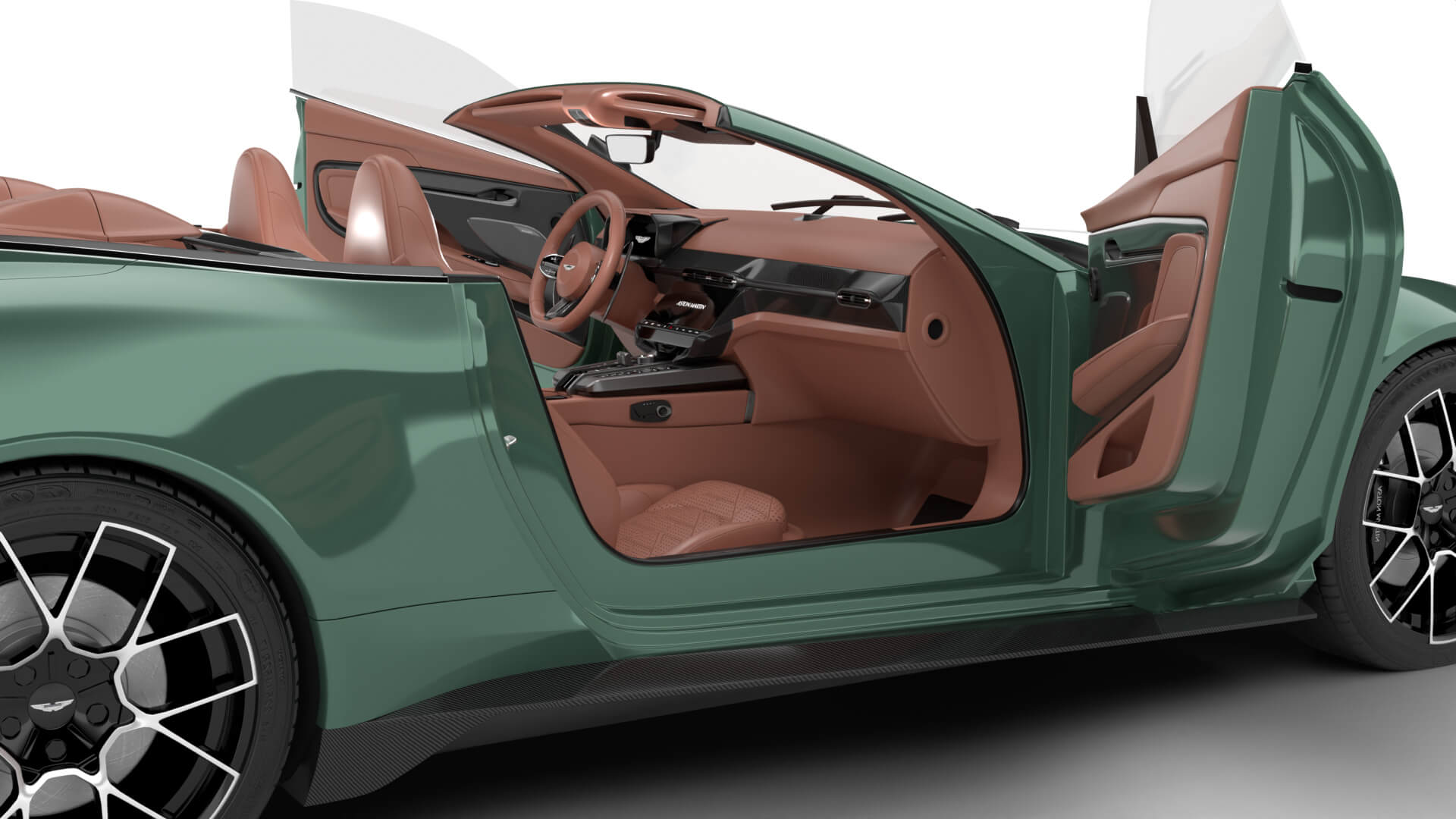 Aston Martin Vanquish Volante 2026 HQ 3D Model