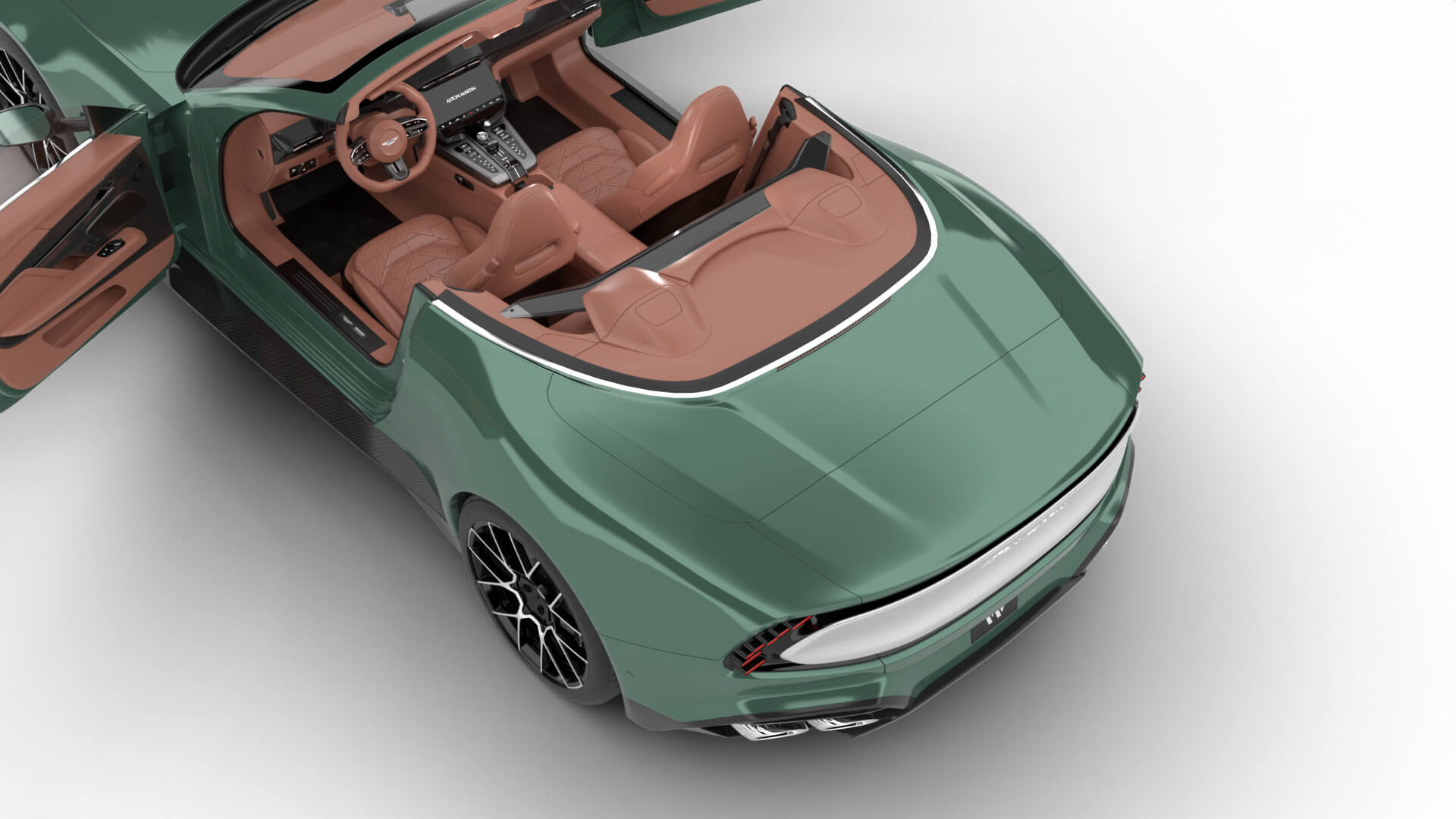 Aston Martin Vanquish Volante 2026 HQ 3D Model