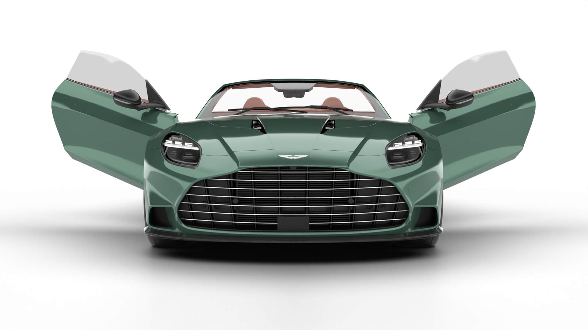 Aston Martin Vanquish Volante 2026 HQ 3D Model