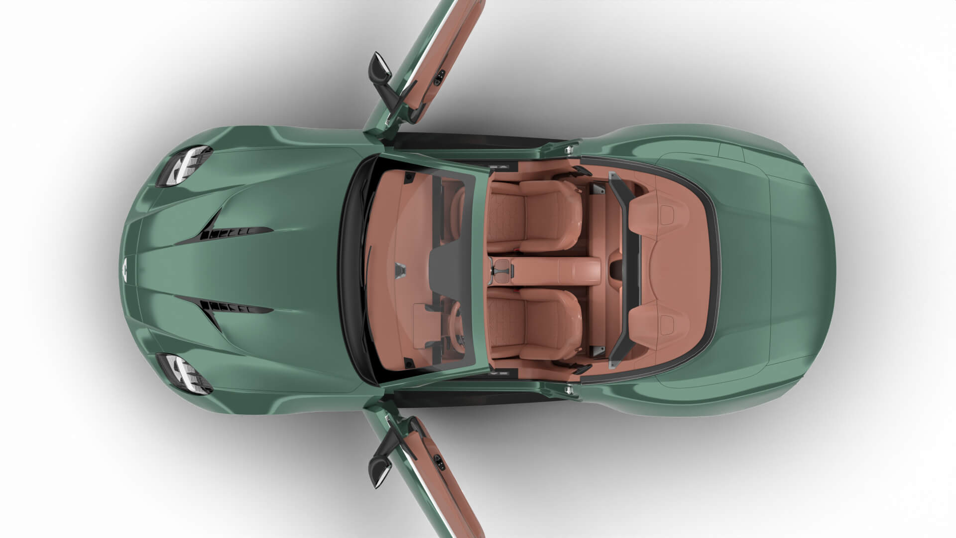 Aston Martin Vanquish Volante 2026 HQ 3D Model