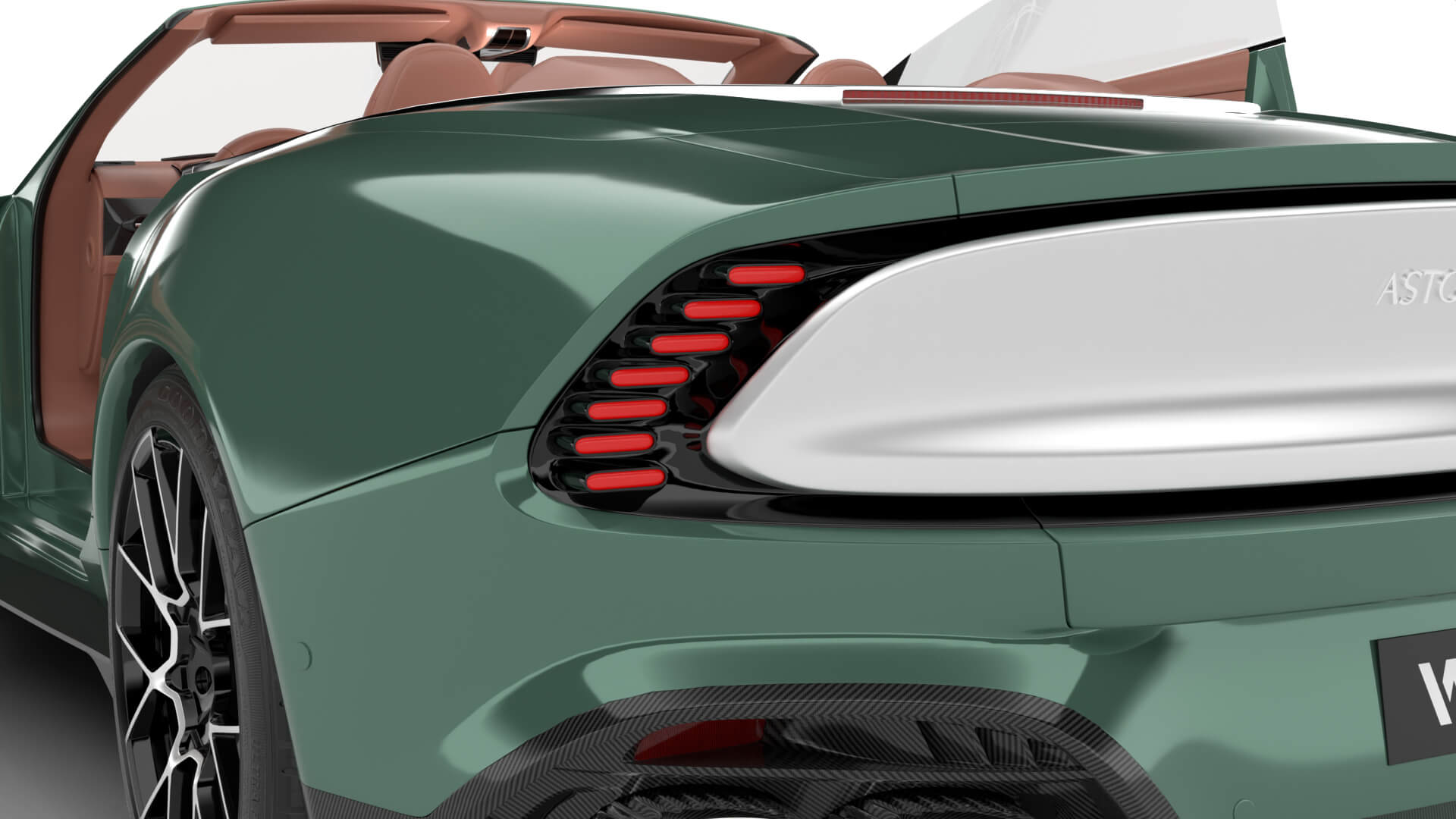 Aston Martin Vanquish Volante 2026 HQ 3D Model
