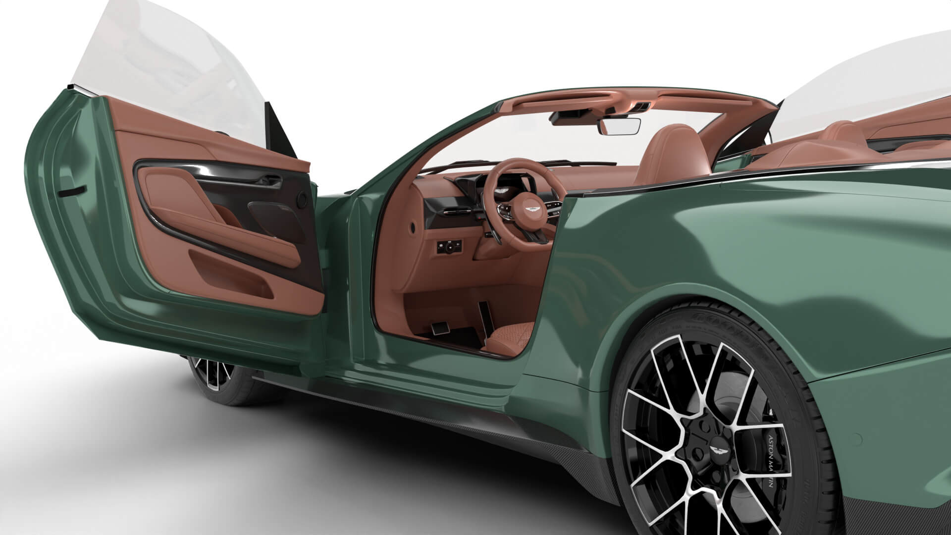 Aston Martin Vanquish Volante 2026 HQ 3D Model