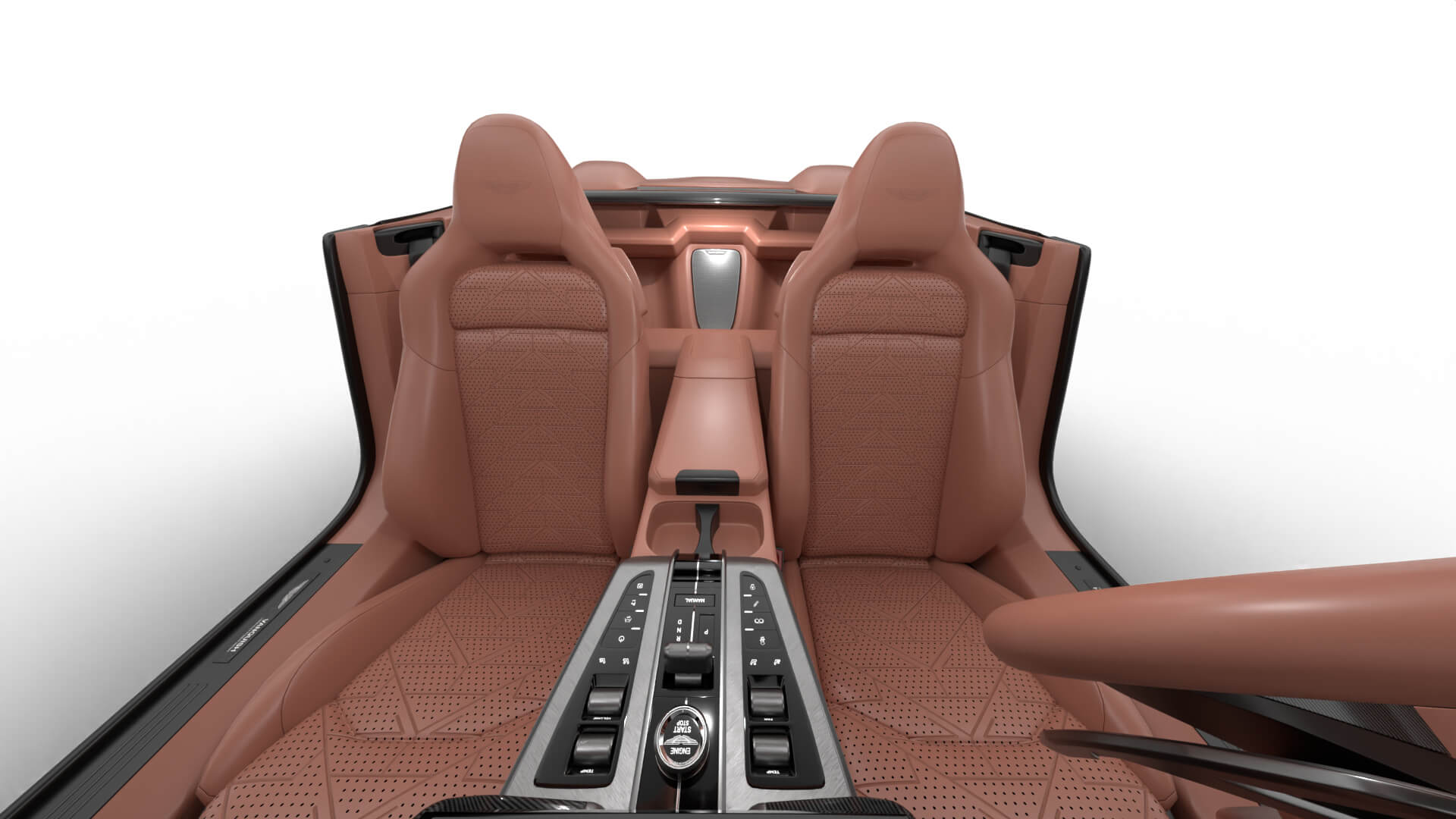 Aston Martin Vanquish Volante 2026 HQ 3D Model