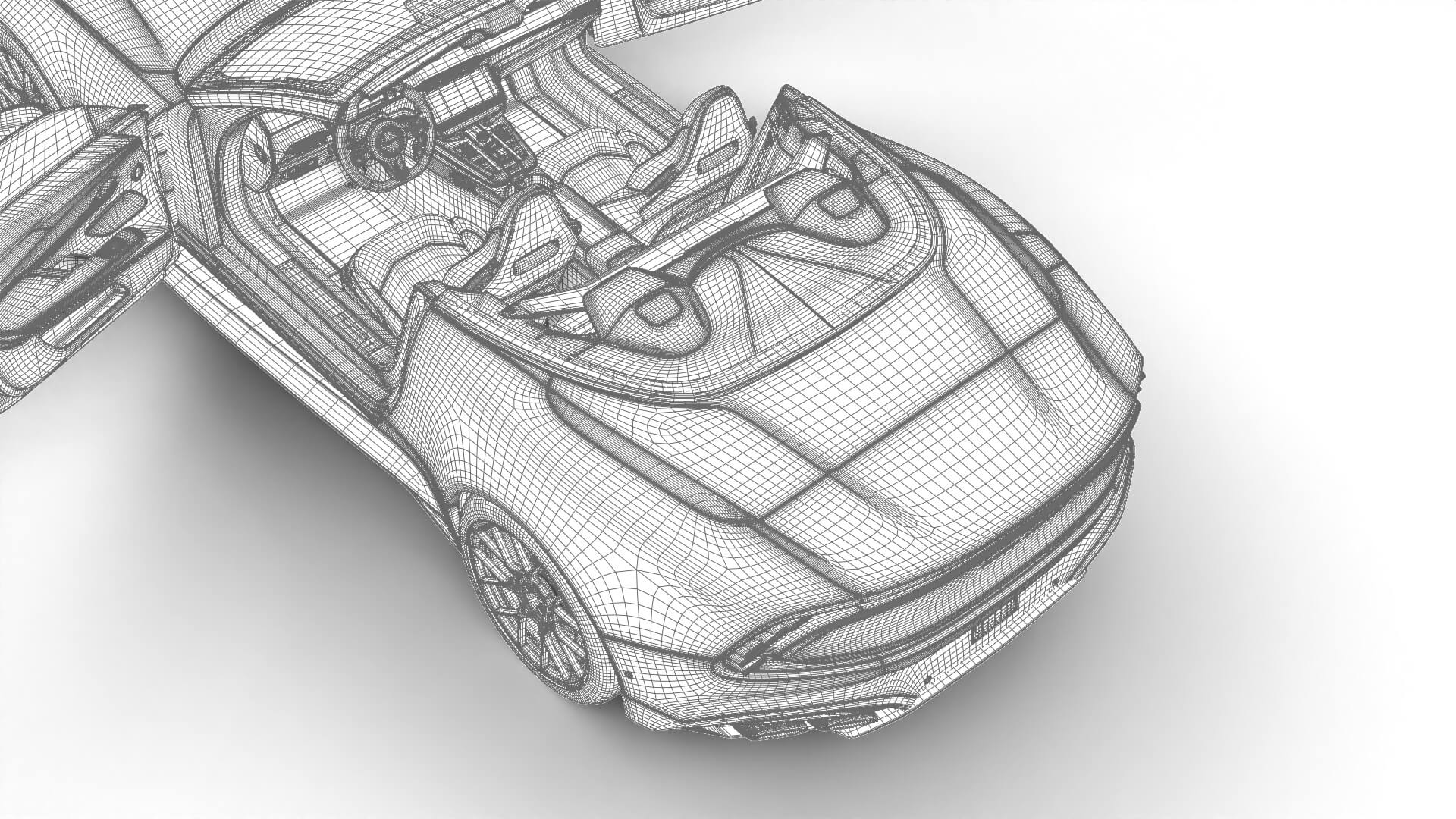 Aston Martin Vanquish Volante 2026 HQ 3D Model
