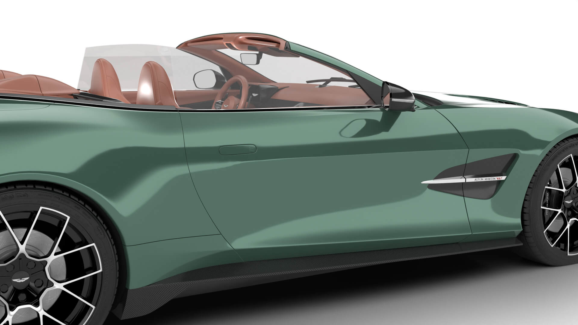 Aston Martin Vanquish Volante 2026 3D Model