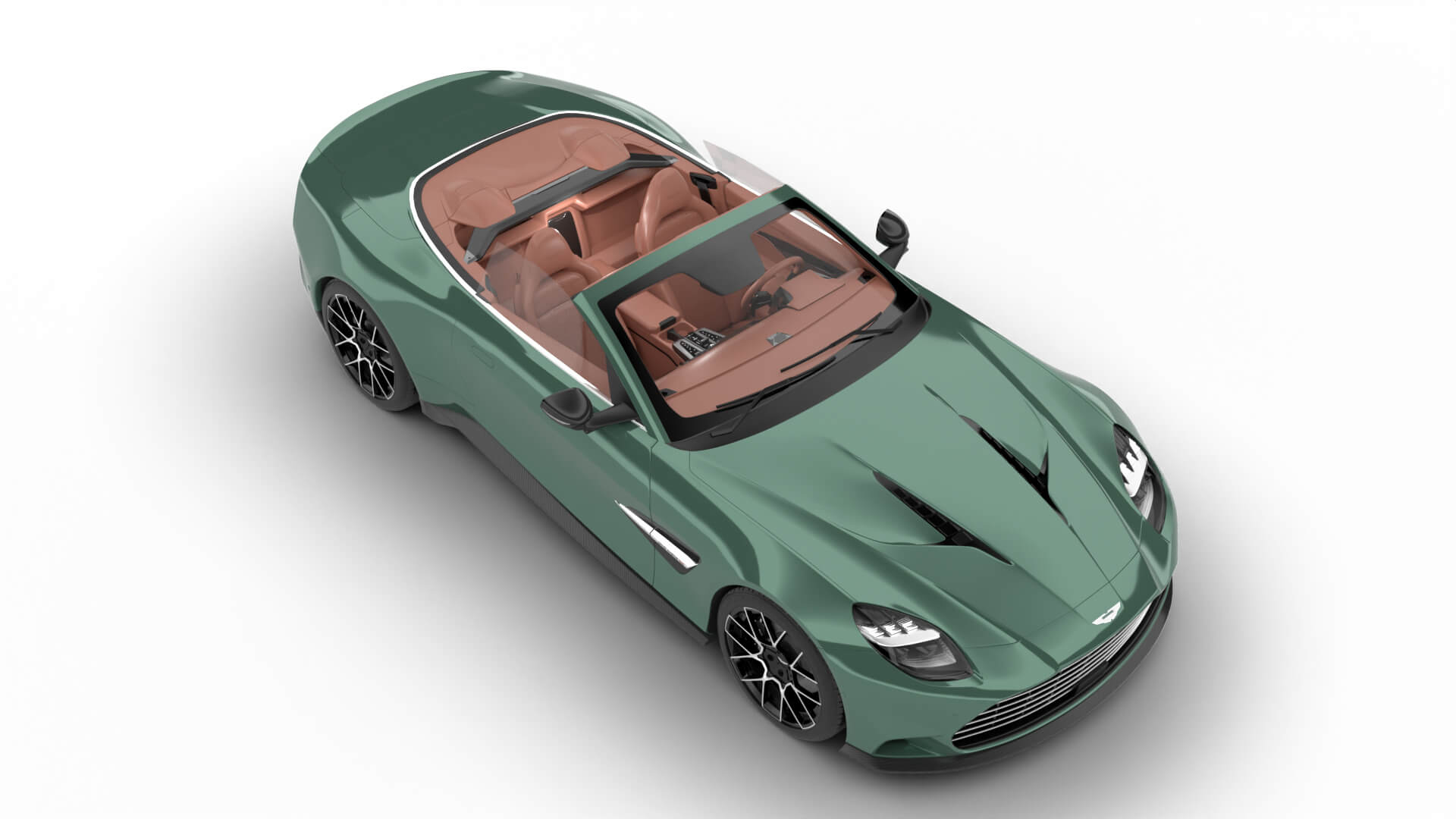 Aston Martin Vanquish Volante 2026 3D Model