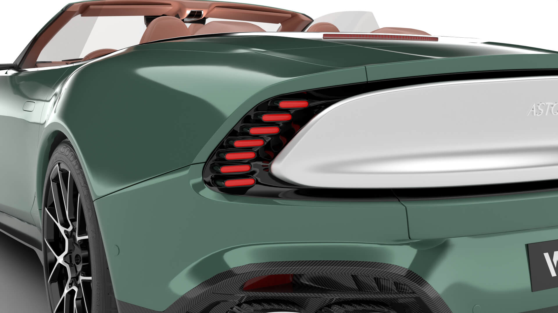 Aston Martin Vanquish Volante 2026 3D Model