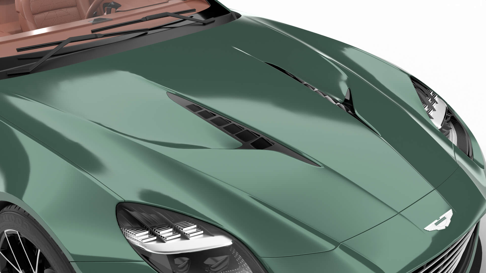 Aston Martin Vanquish Volante 2026 3D Model