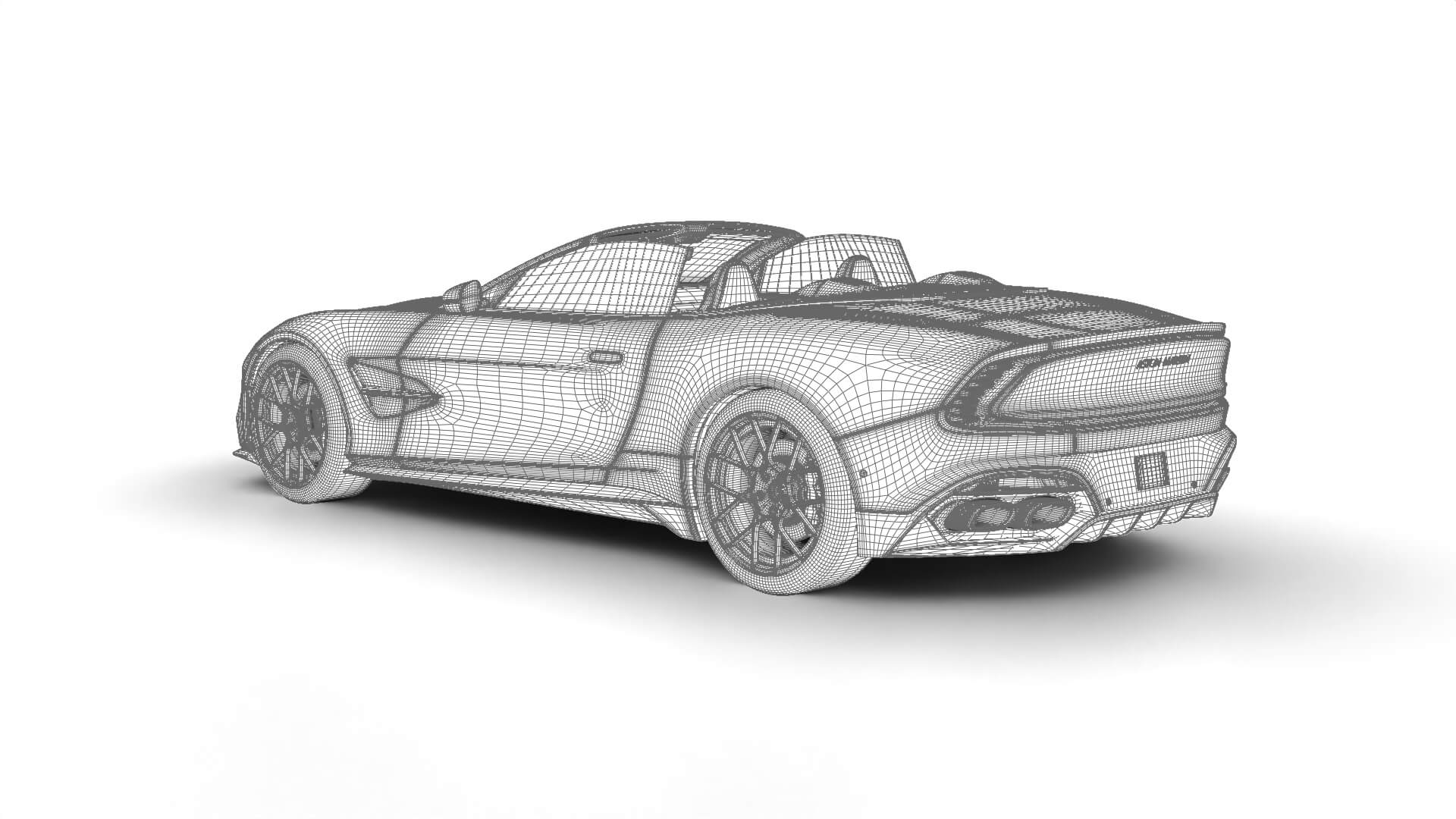 Aston Martin Vanquish Volante 2026 3D Model