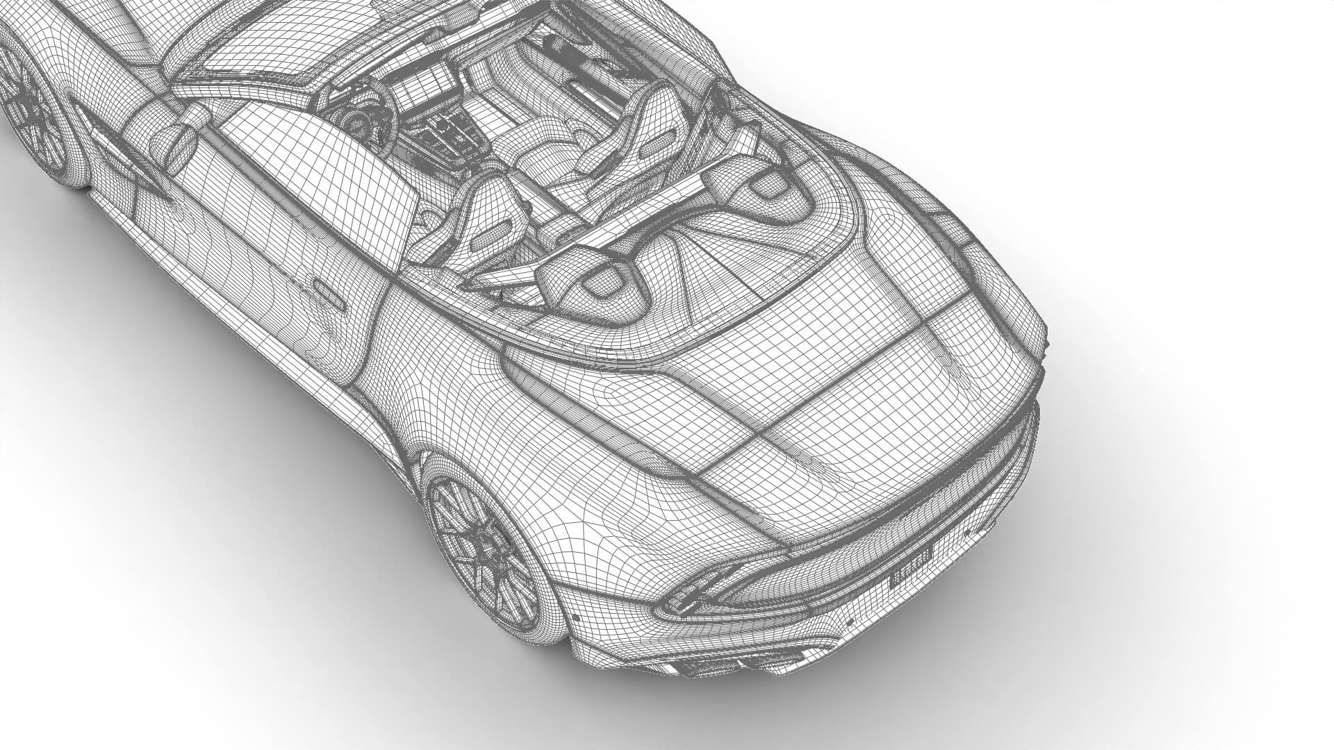 Aston Martin Vanquish Volante 2026 3D Model