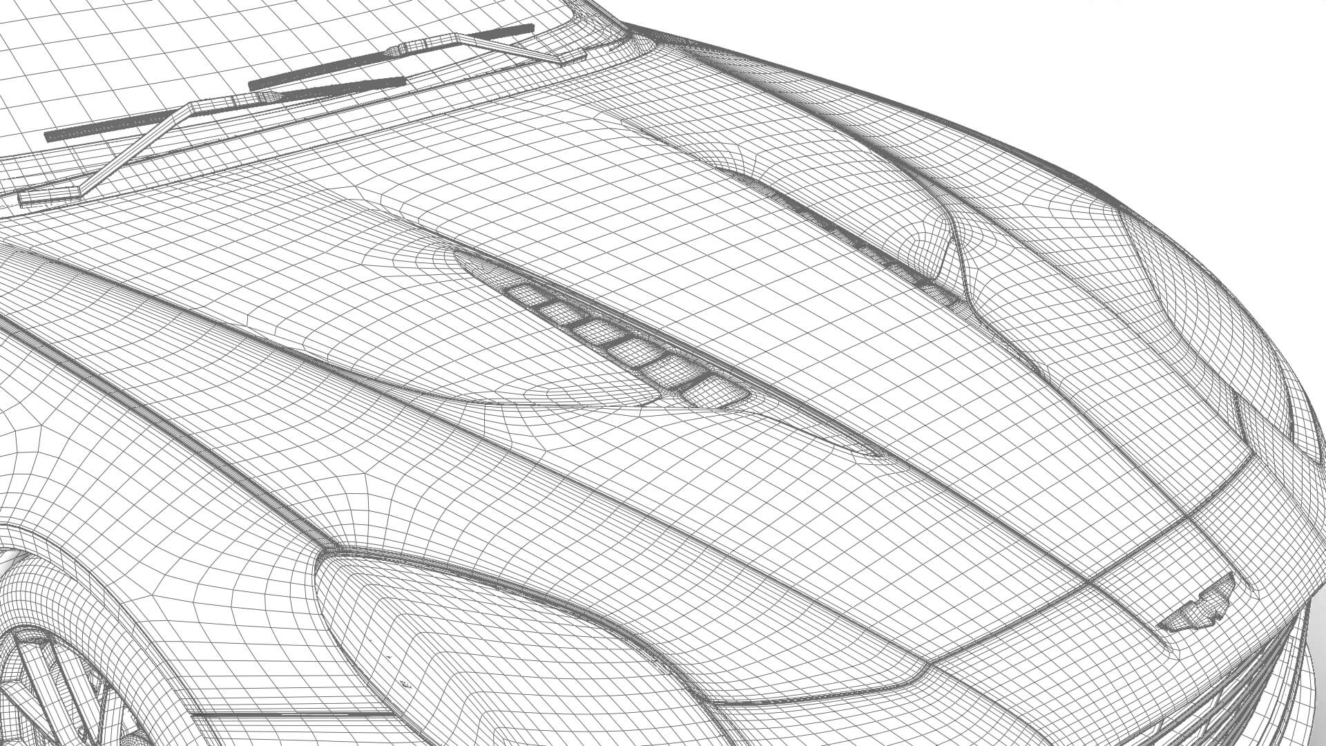 Aston Martin Vanquish Volante 2026 3D Model