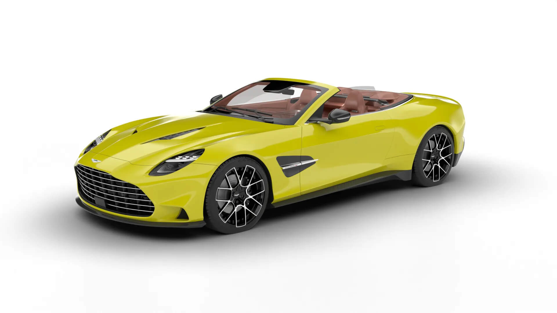 Aston Martin Vanquish Volante 2026 3D Model