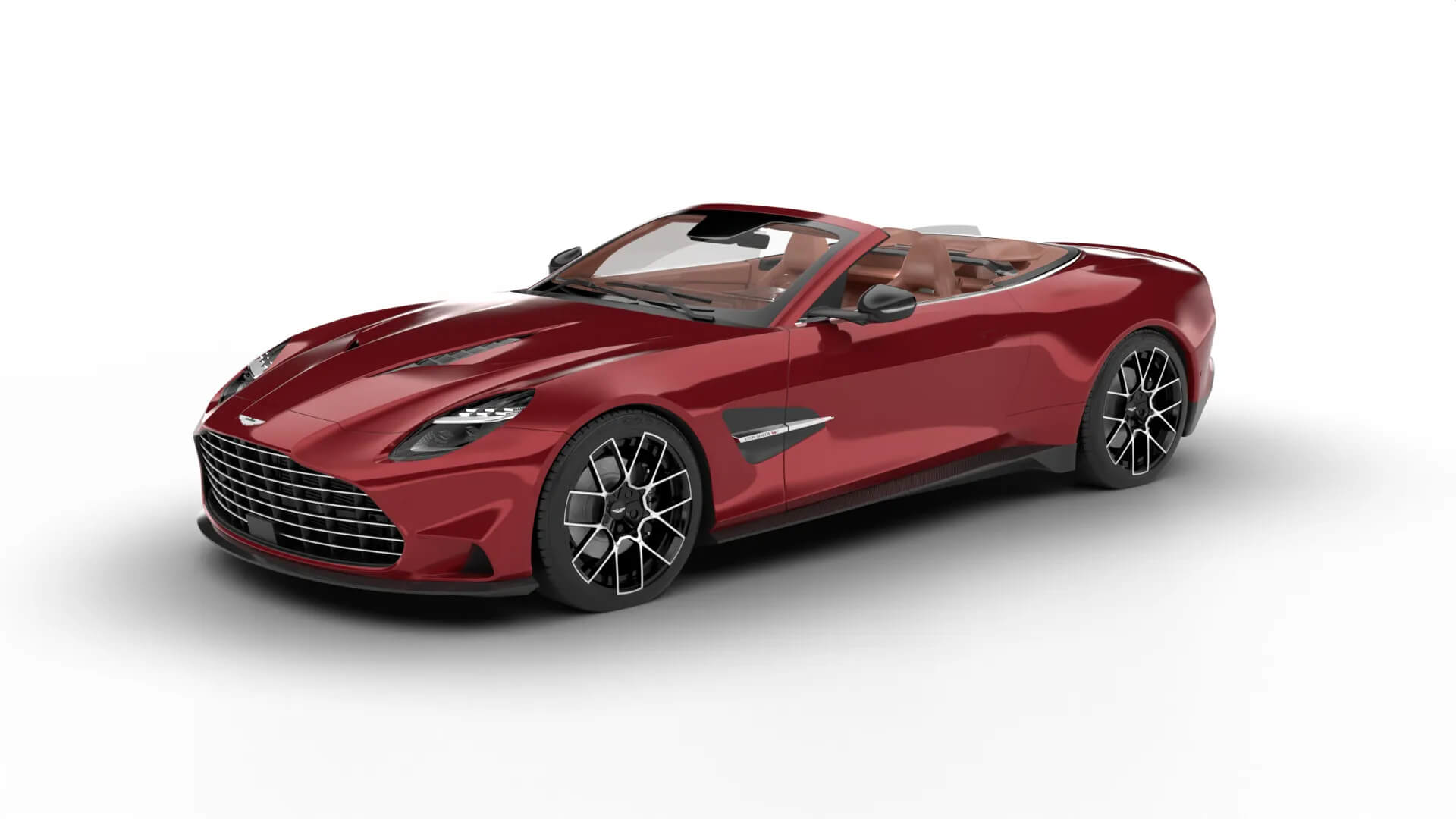 Aston Martin Vanquish Volante 2026 3D Model