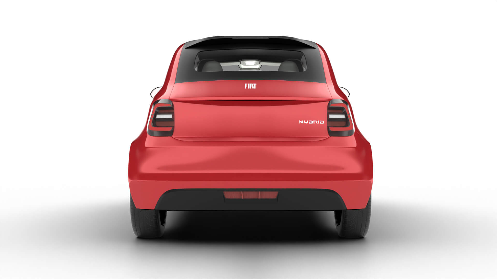 Fiat 500 Hybrid Cabrio 2026 3D Model
