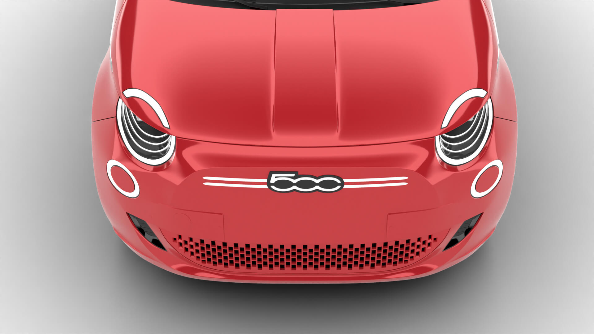 Fiat 500 Hybrid Cabrio 2026 3D Model