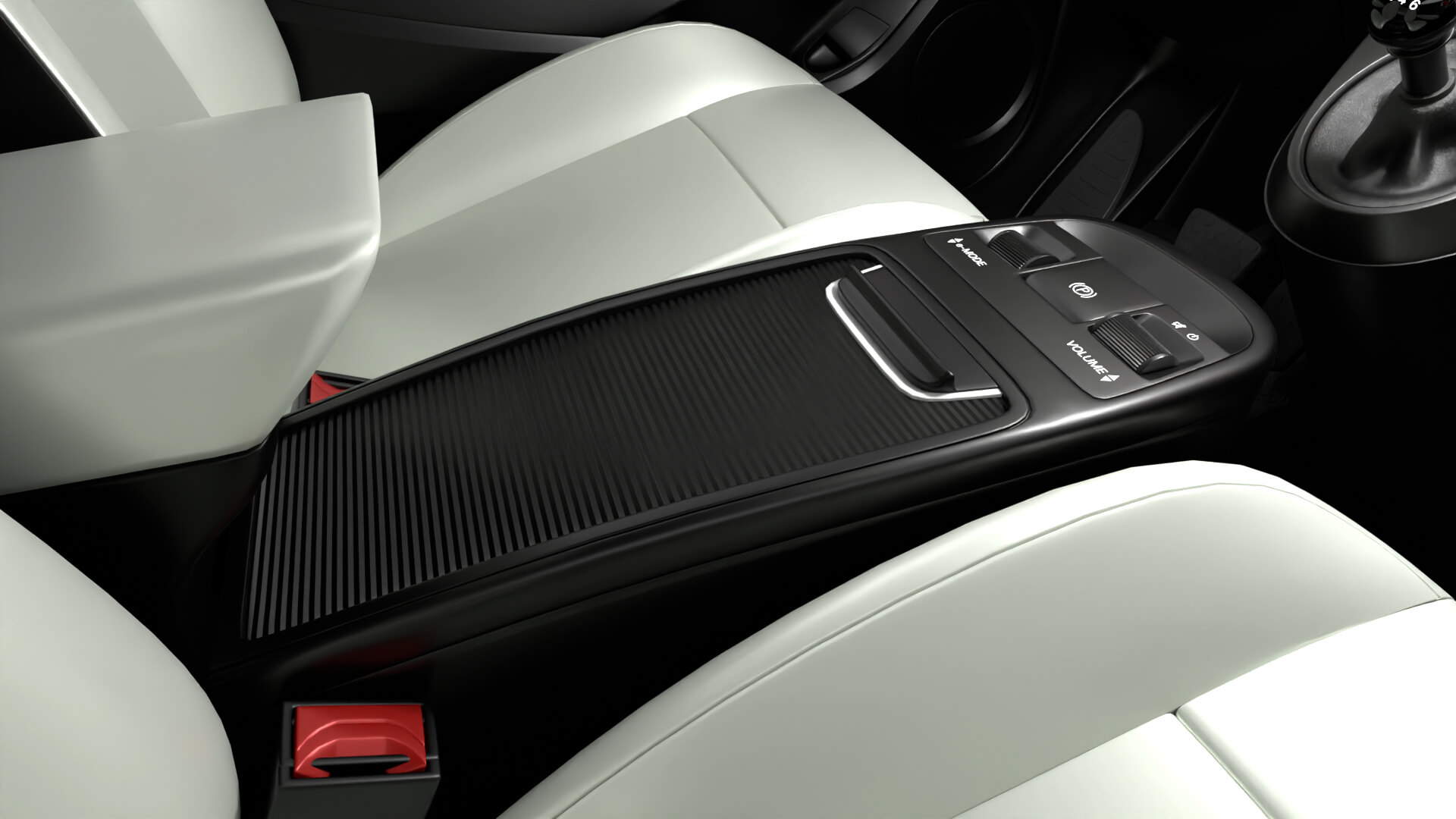 Fiat 500 Hybrid Cabrio 2026 3D Model