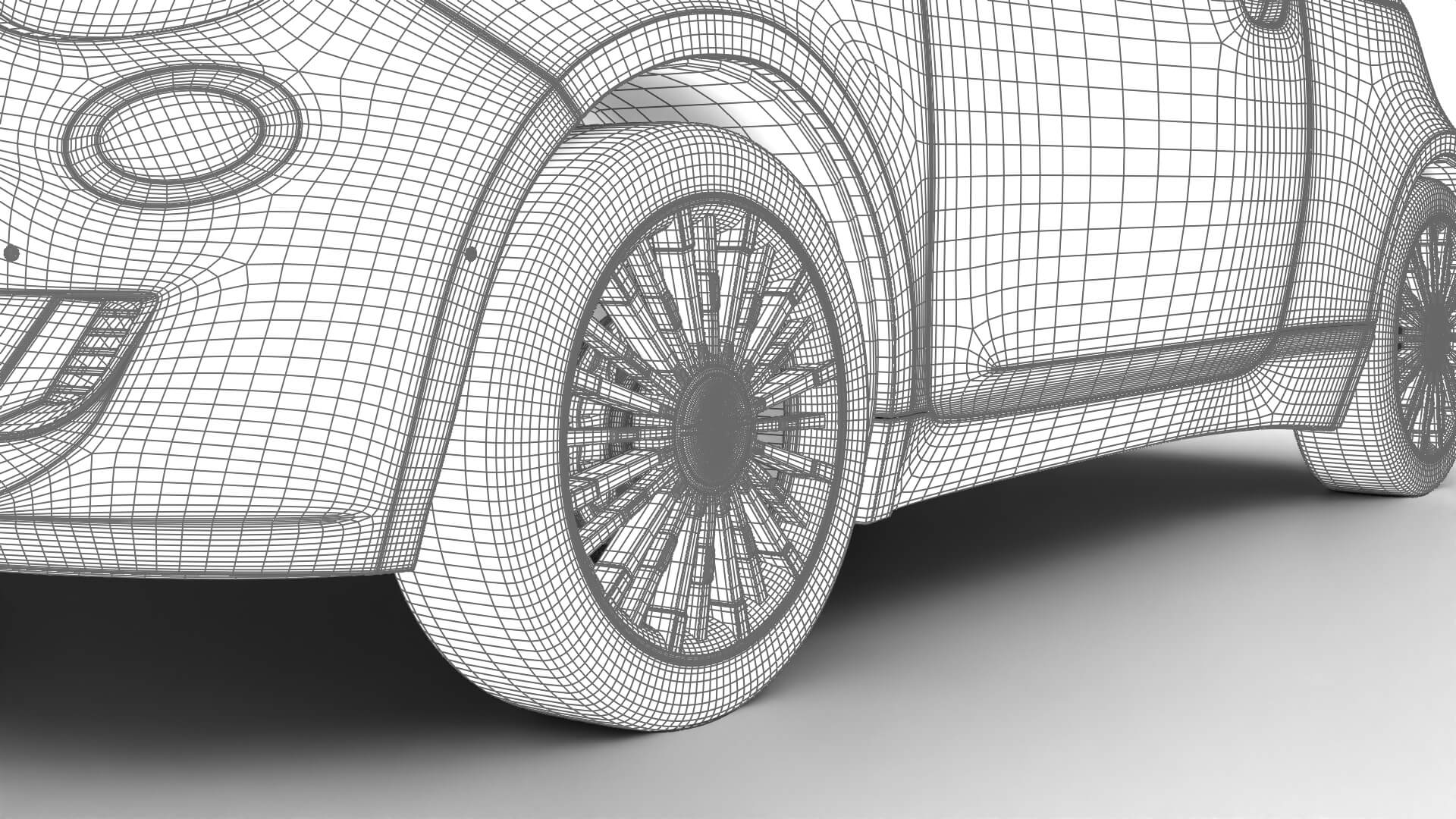 Fiat 500 Hybrid Cabrio 2026 3D Model