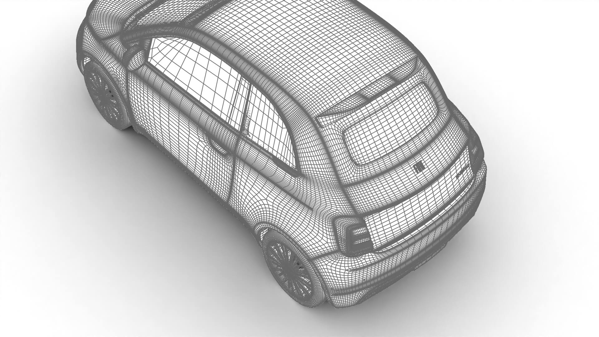 Fiat 500 Hybrid Cabrio 2026 3D Model