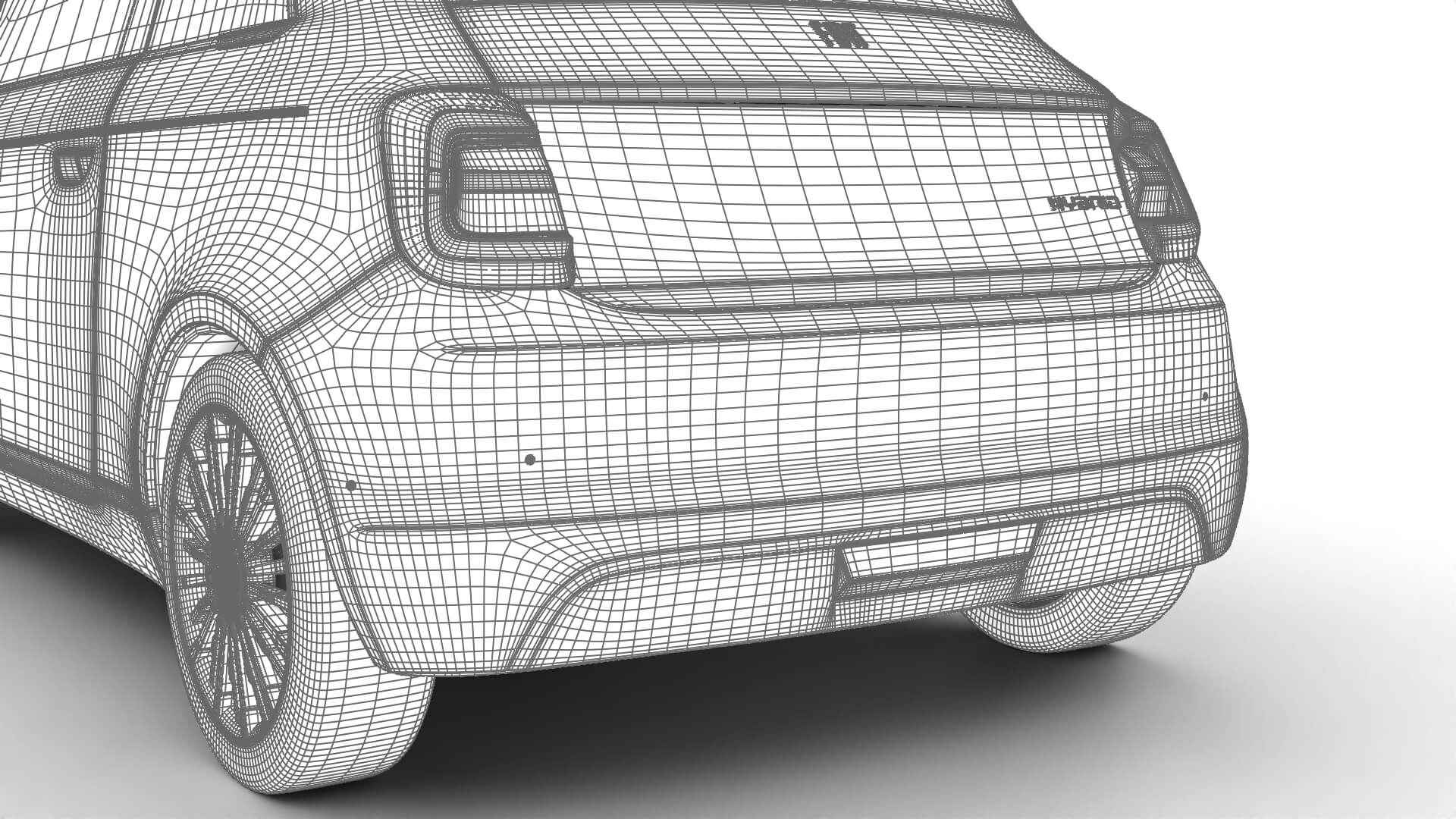 Fiat 500 Hybrid Cabrio 2026 3D Model
