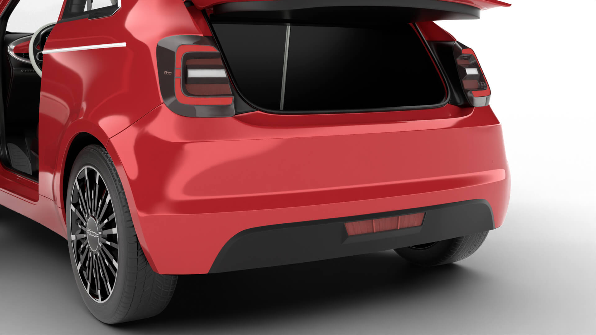 Fiat 500 Hybrid Cabrio 2026 HQ 3D Model