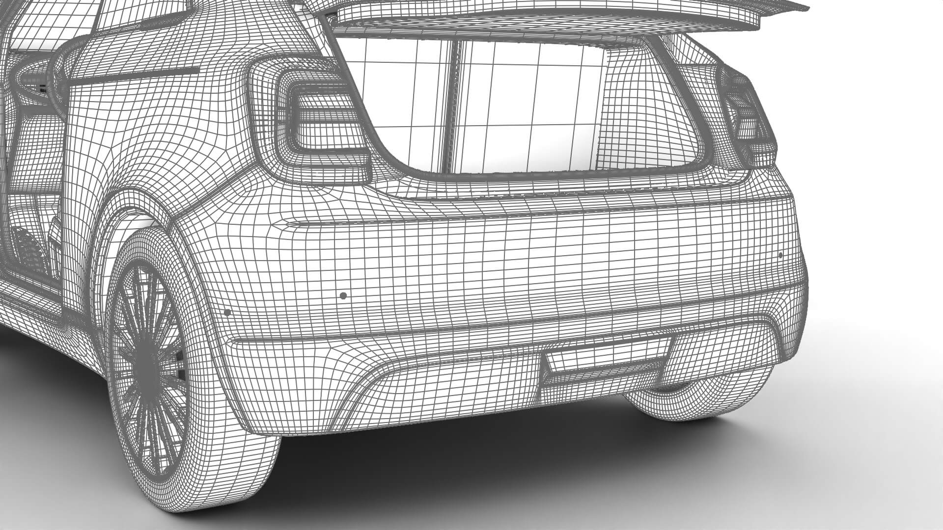 Fiat 500 Hybrid Cabrio 2026 HQ 3D Model