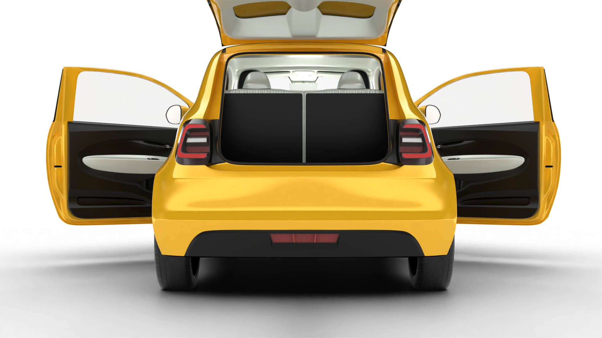 Fiat 500 Hybrid Cabrio 2026 HQ 3D Model