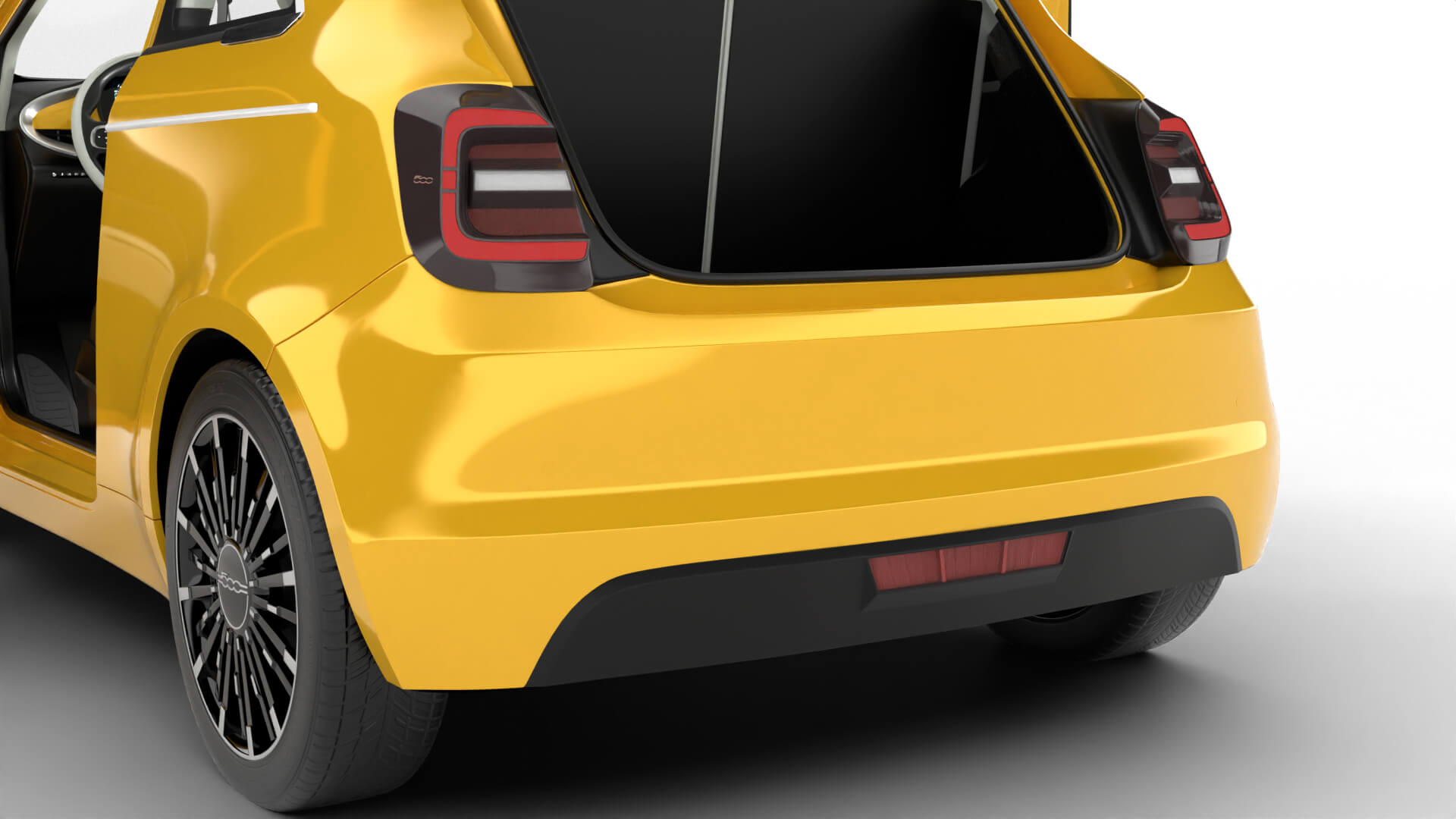 Fiat 500 Hybrid Cabrio 2026 HQ 3D Model