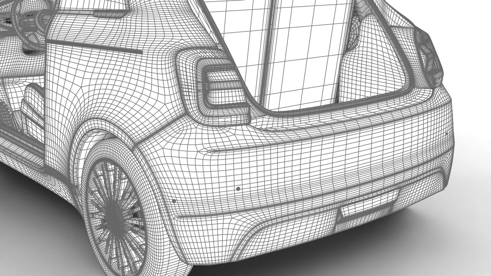 Fiat 500 Hybrid Cabrio 2026 HQ 3D Model
