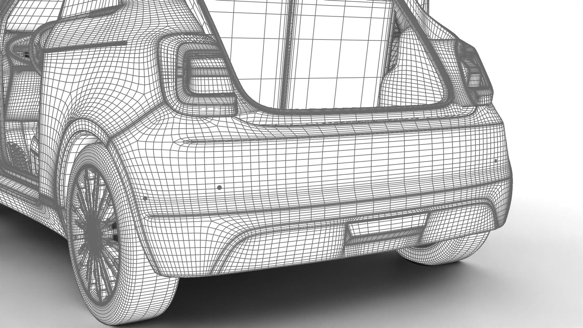 Fiat 500 Hybrid Cabrio 2026 HQ 3D Model